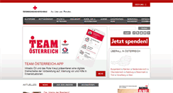 Desktop Screenshot of poellauertal.st.roteskreuz.at